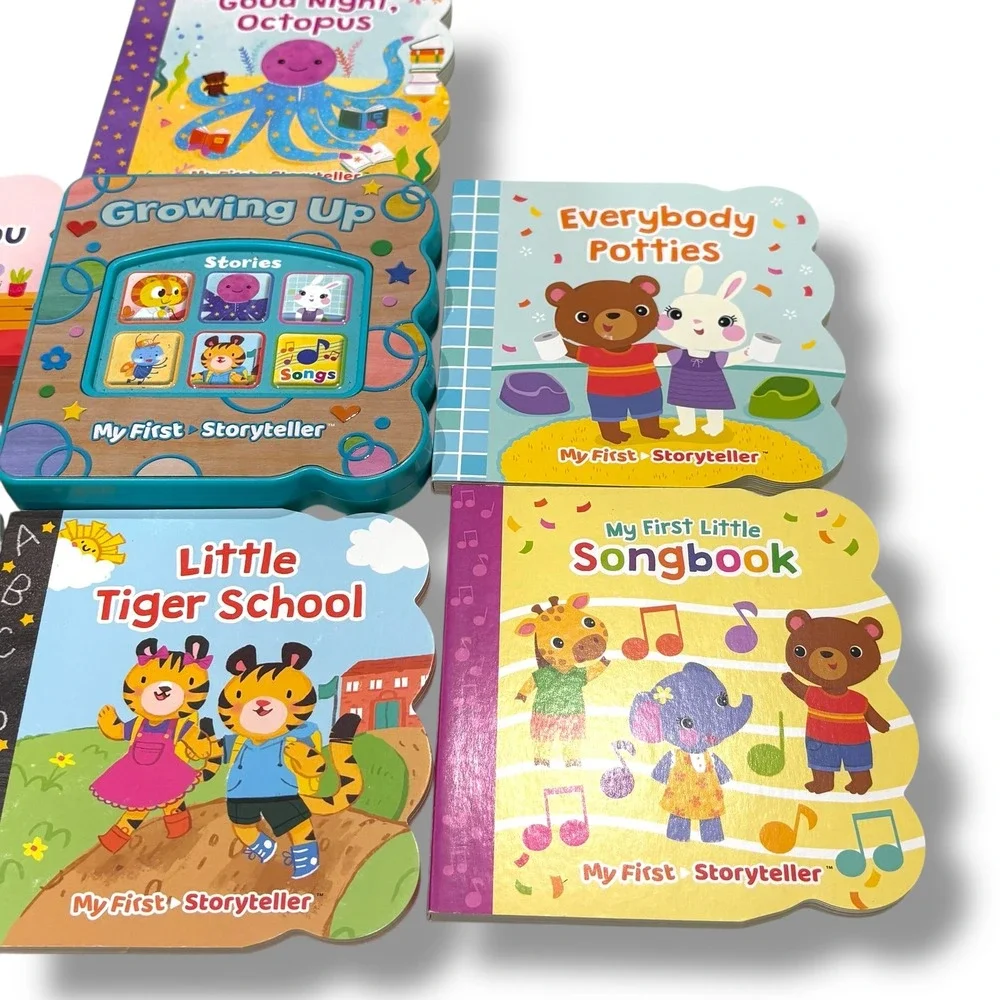 My First Storyteller Growing Up Interactive Electronic Book Toddler Learning Set